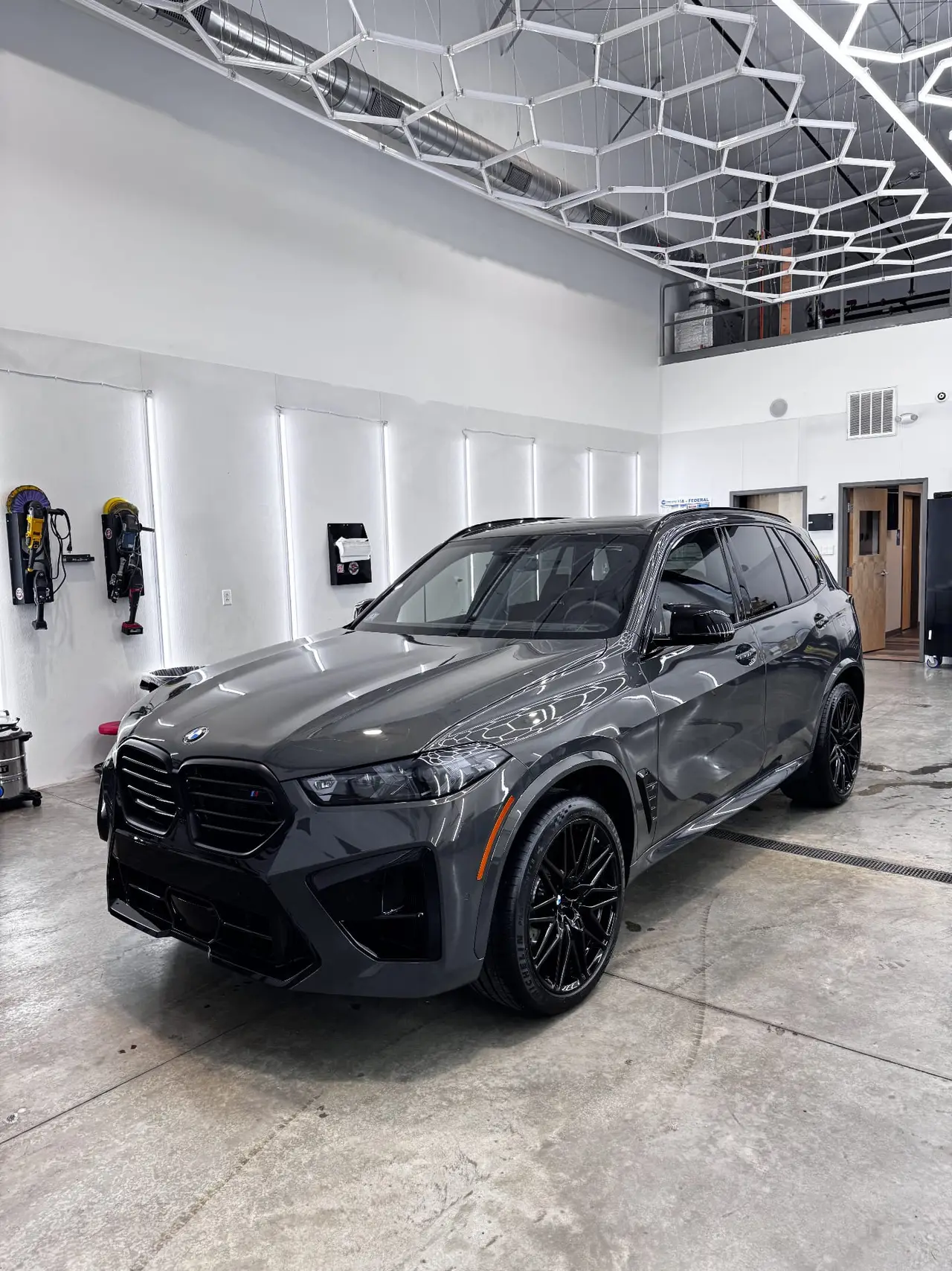 BMW X5M glossy PPF Shrewsbury MA - 5