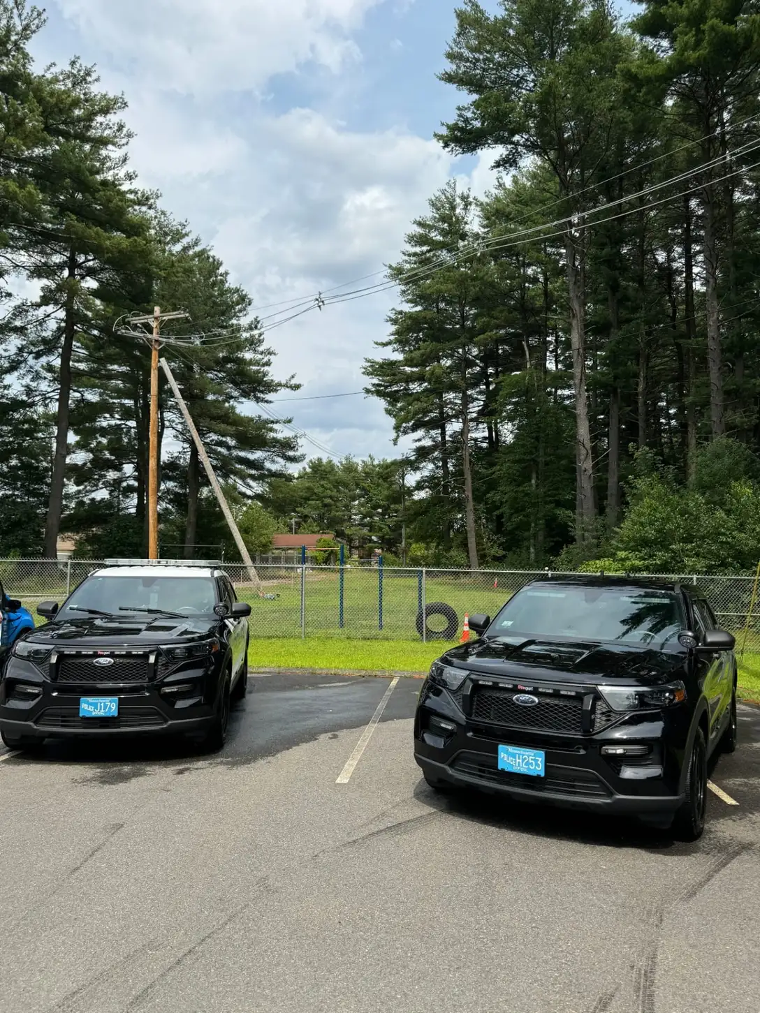Police Ford Explorer fleet detailing Central Massachusetts